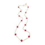 Long Spade Necklace