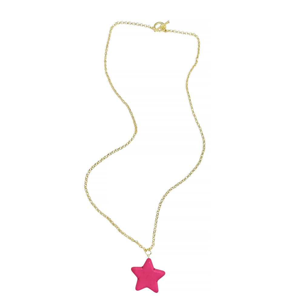 Long Toggle Necklace - Star