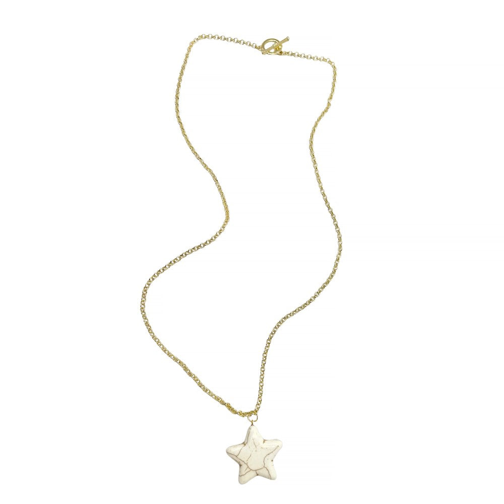 Long Toggle Necklace - Star