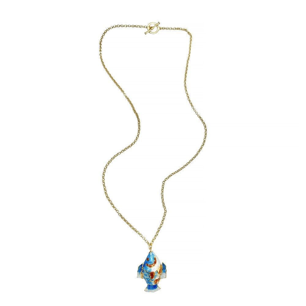 Long Toggle Necklace - Vero Fish