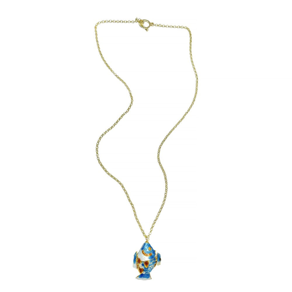 Long Toggle Necklace - Vero Fish