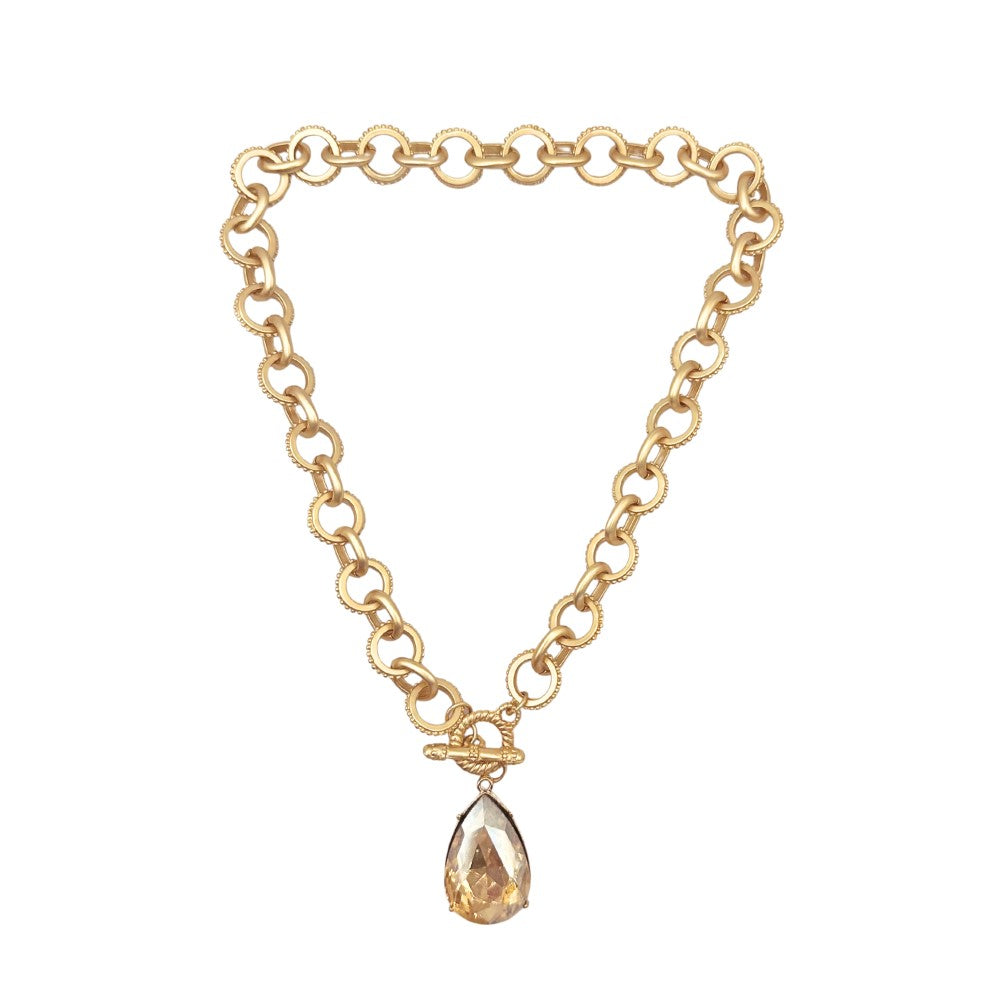 Bella Necklace - Pear