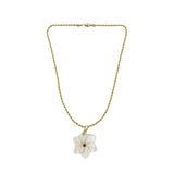 Brynn Necklace - Peony - Small