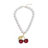 Cherry Pearl Necklace