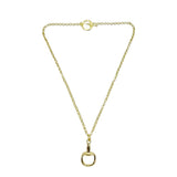 Short Derby Bit Necklace