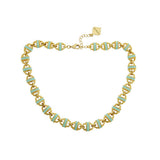 Small Enamel Basket Necklace