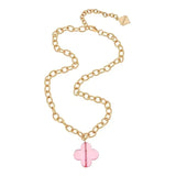 Trinity Necklace - Folli - Brush Gold