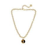 Trinity Necklace - Maine - Brush Gold