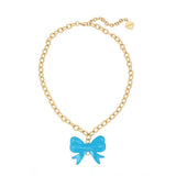 Trinity Necklace - Minnie - Brush Gold