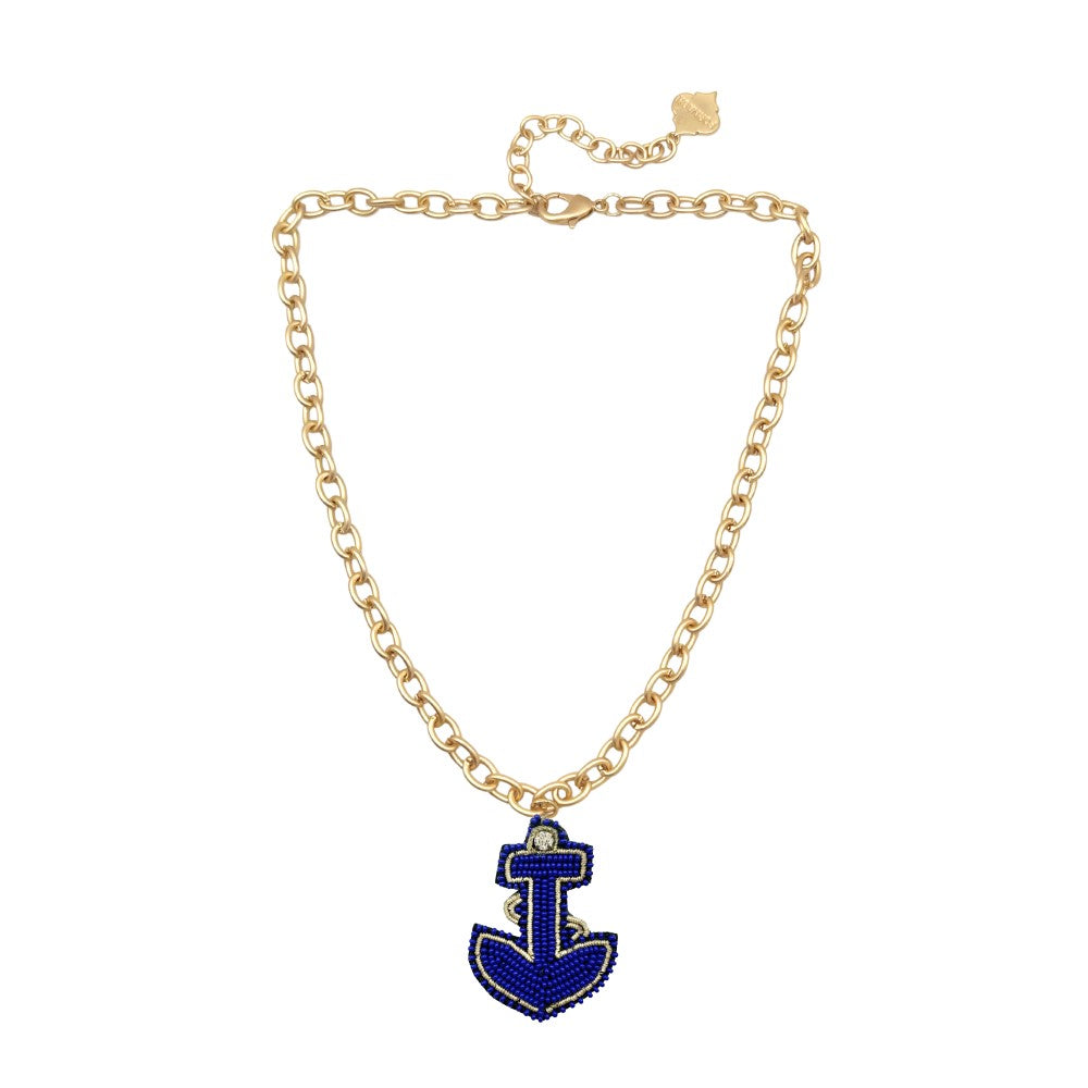 Trinity Necklace - Patch - Brush Gold
