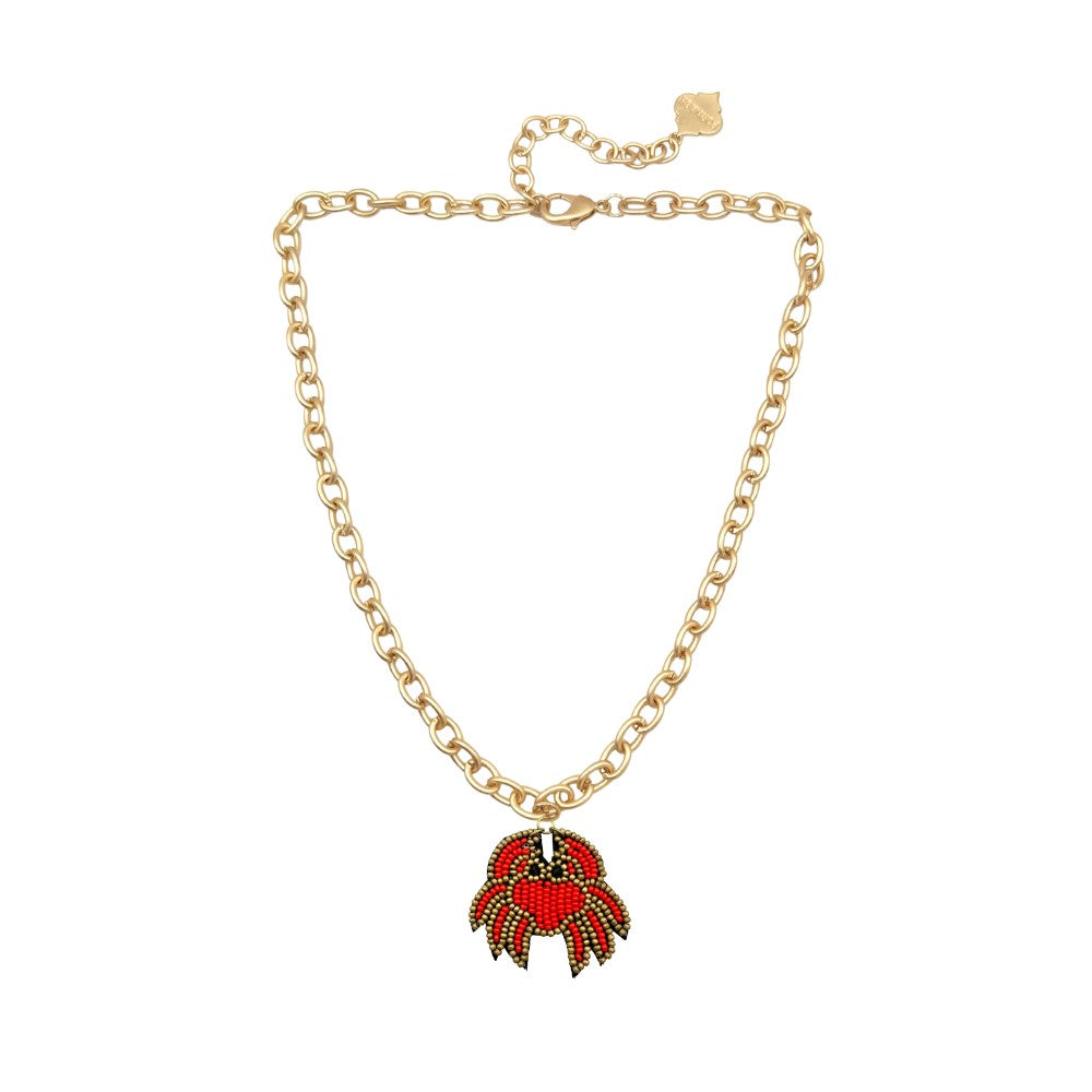 Trinity Necklace - Patch - Brush Gold