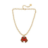 Trinity Necklace - Patch - Brush Gold