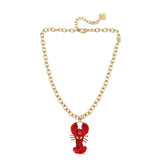 Trinity Necklace - Patch - Brush Gold
