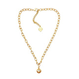Trinity Necklace - Richie - Brush Gold