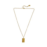 Soft Chain Tile Necklace