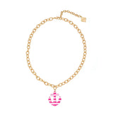 Trinity Necklace - Anchor Away - Brush Gold