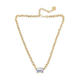 Trinity Necklace - Nicole - Brush Gold