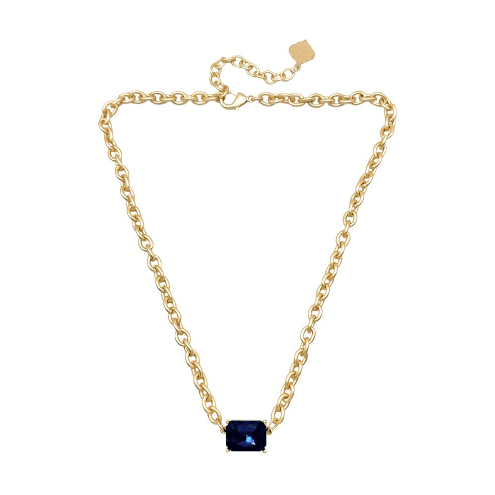 Trinity Necklace - Nicole - Brush Gold