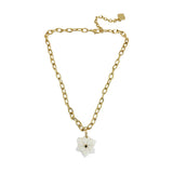 Trinity Necklace - Peony - Small - Gold