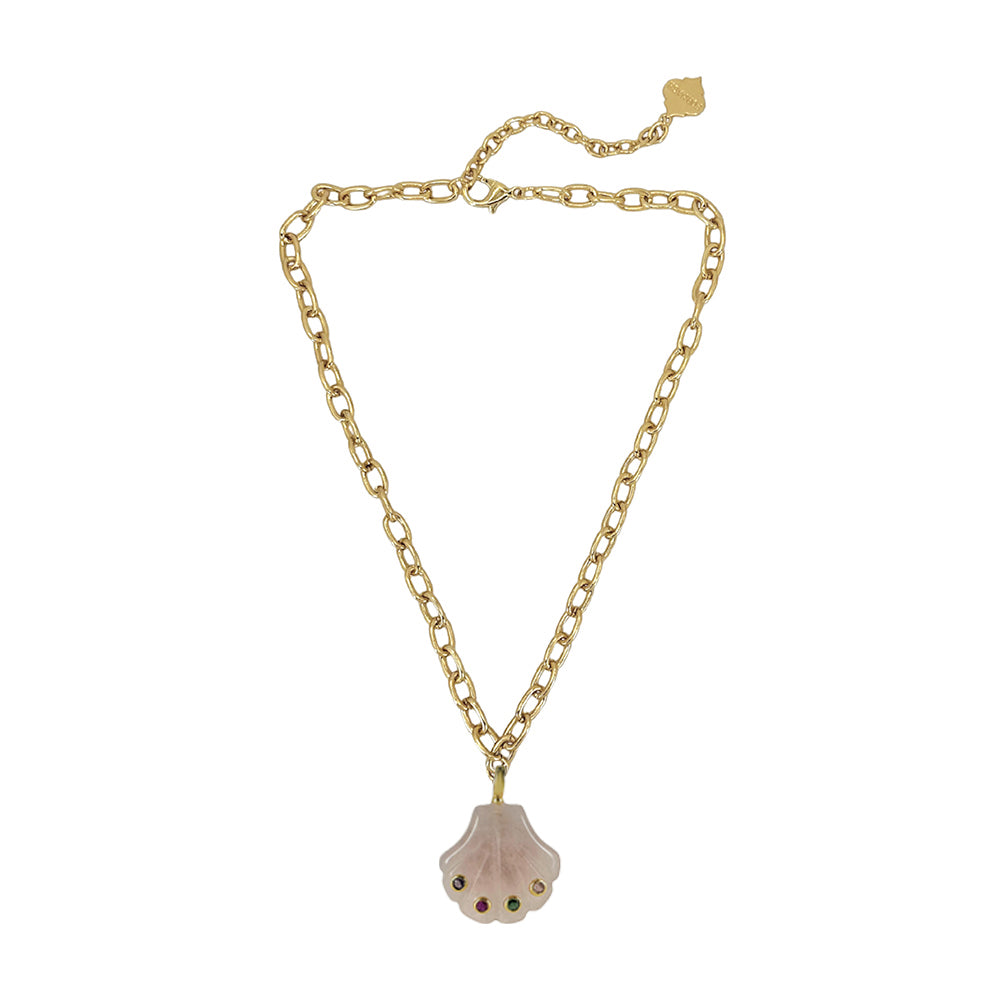 Trinity Necklace - Sandy - Gold