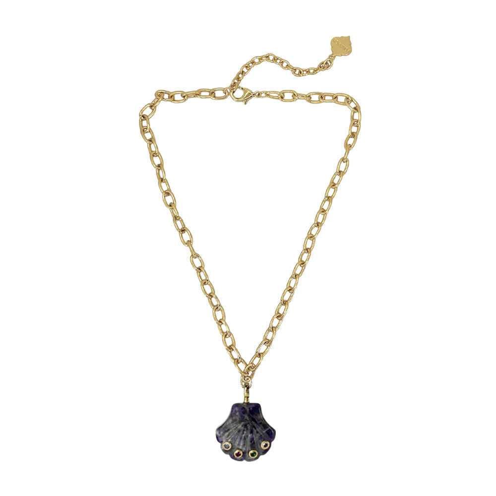 Trinity Necklace - Sandy - Gold