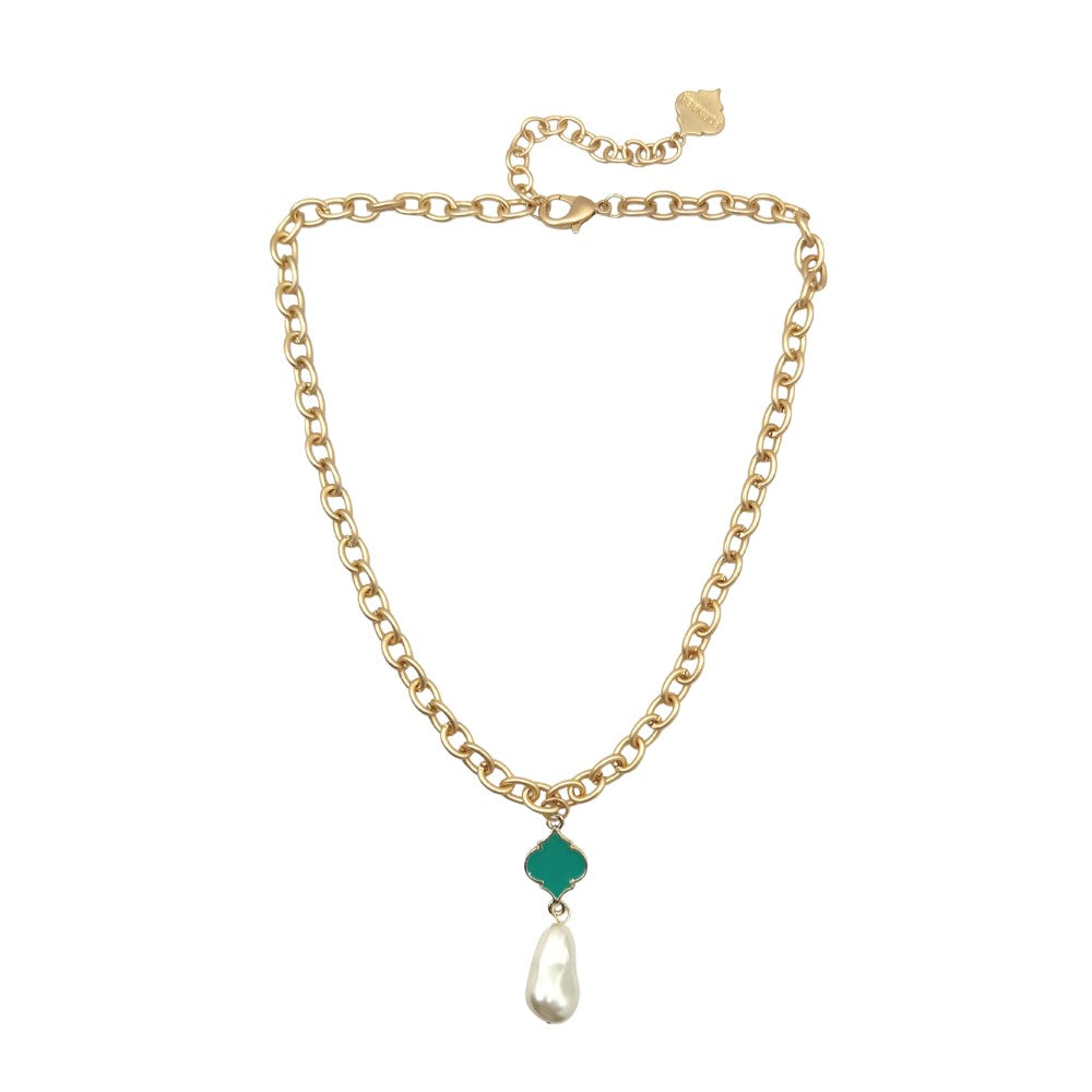 Trinity Necklace - Spade - Small Nugget