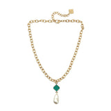 Trinity Necklace - Spade - Small Nugget