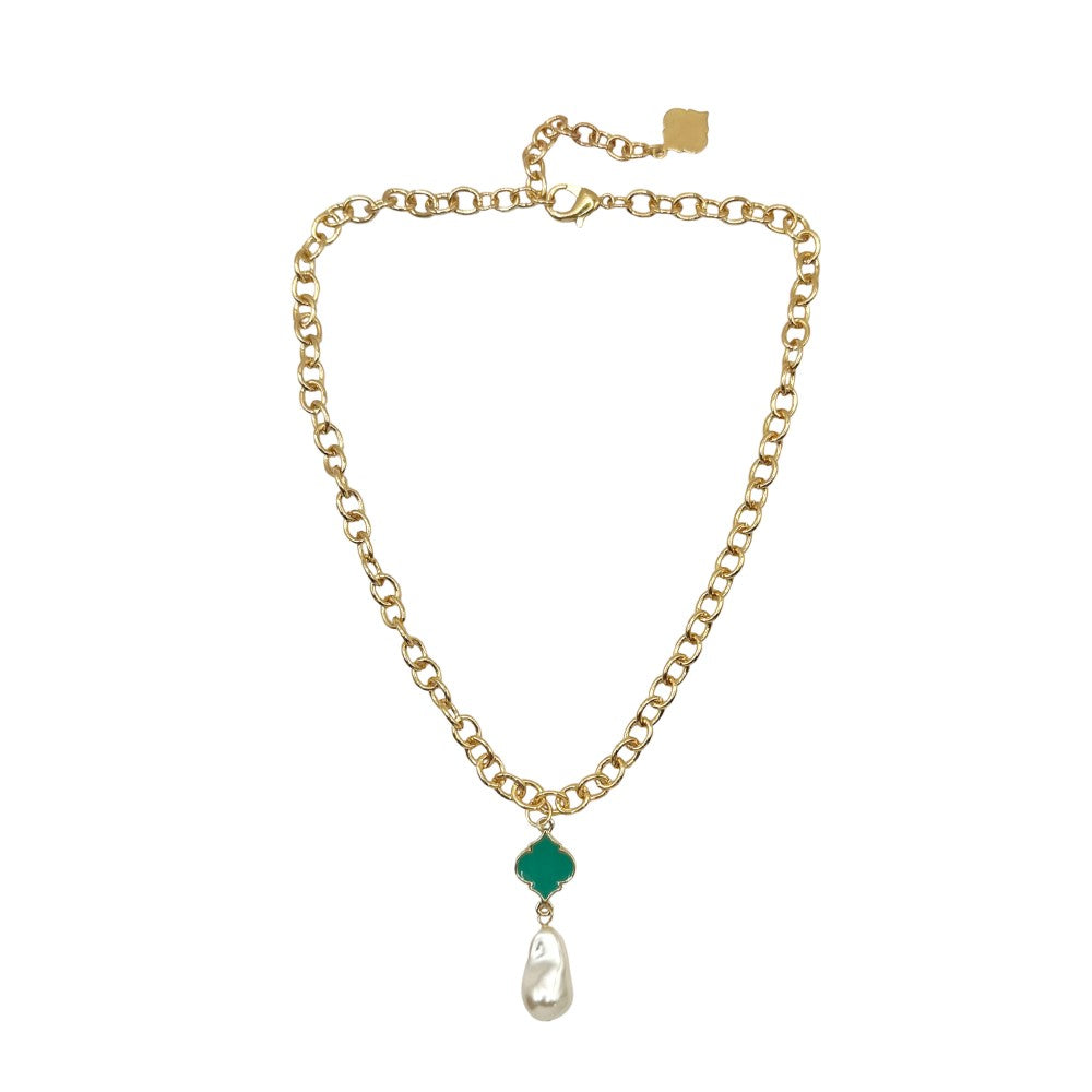 Trinity Necklace - Spade - Small Nugget