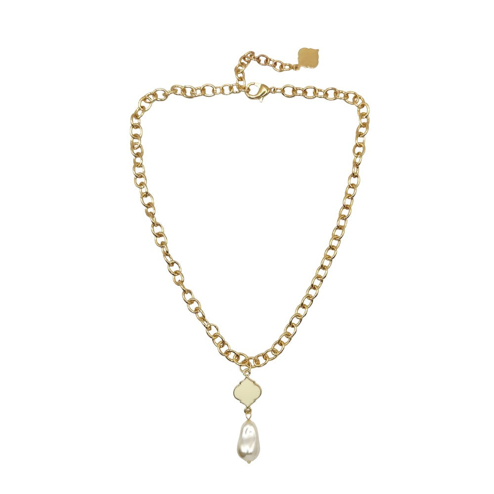 Trinity Necklace - Spade - Small Nugget