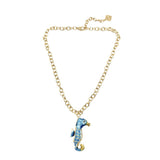 Trinity Necklace - Vero Seahorse - Gold