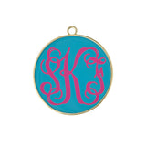 Monogram Enamel Ornament