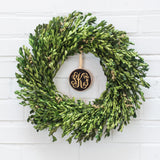 Monogram Enamel Ornament
