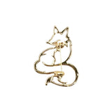 Sitting Fox Pin