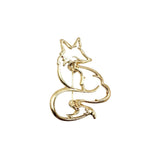 Sitting Fox Pin