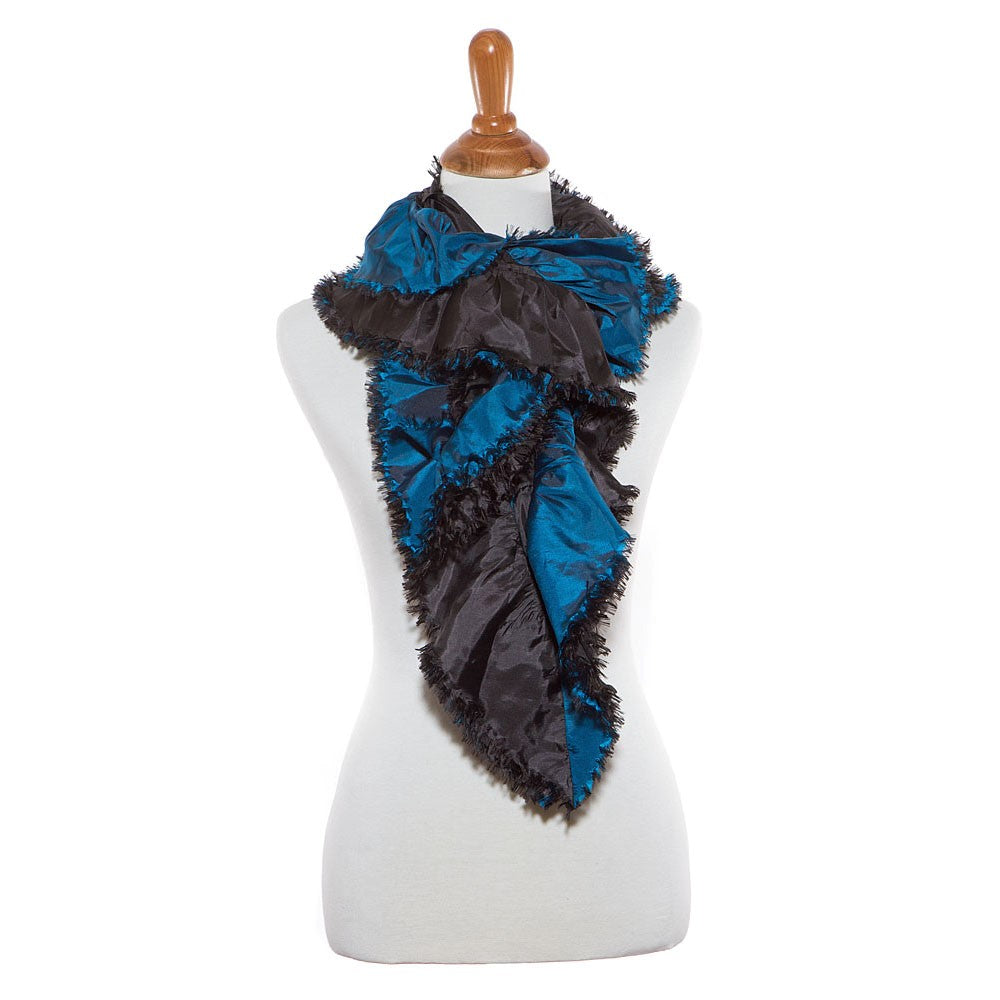 SALE - Two-Tone Boa Scarf