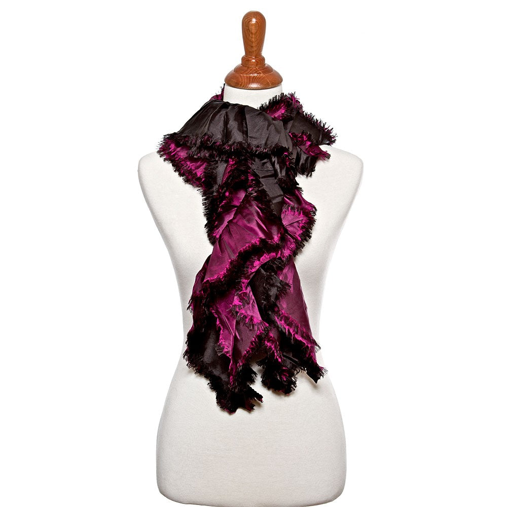 SALE - Two-Tone Boa Scarf