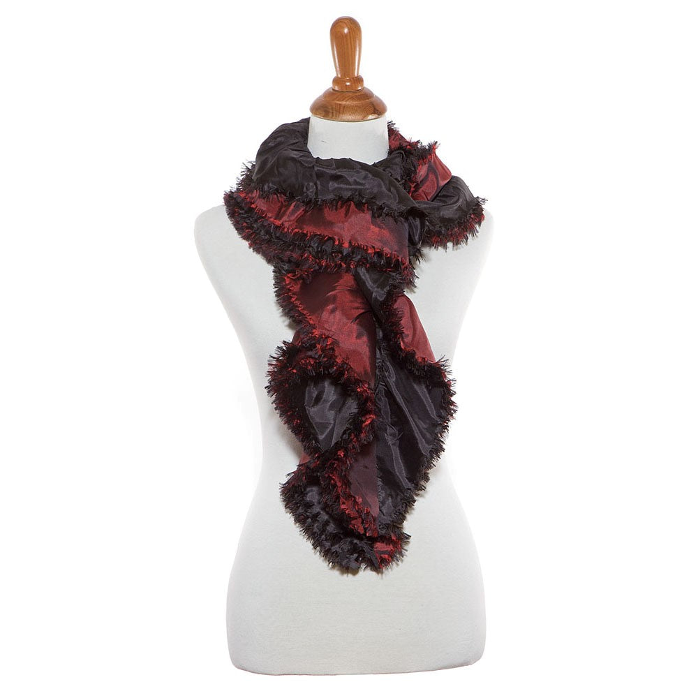 SALE - Two-Tone Boa Scarf