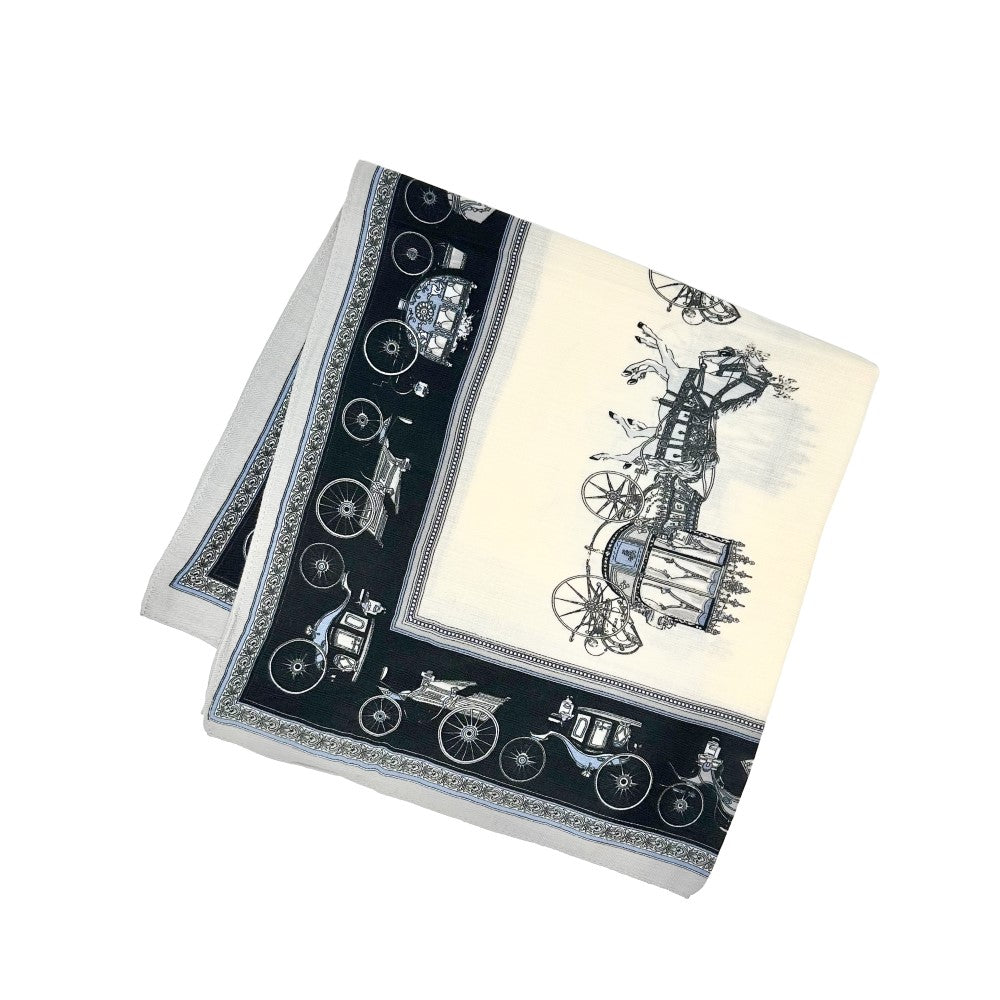 Equestrian Style Scarf - 1801, 1802