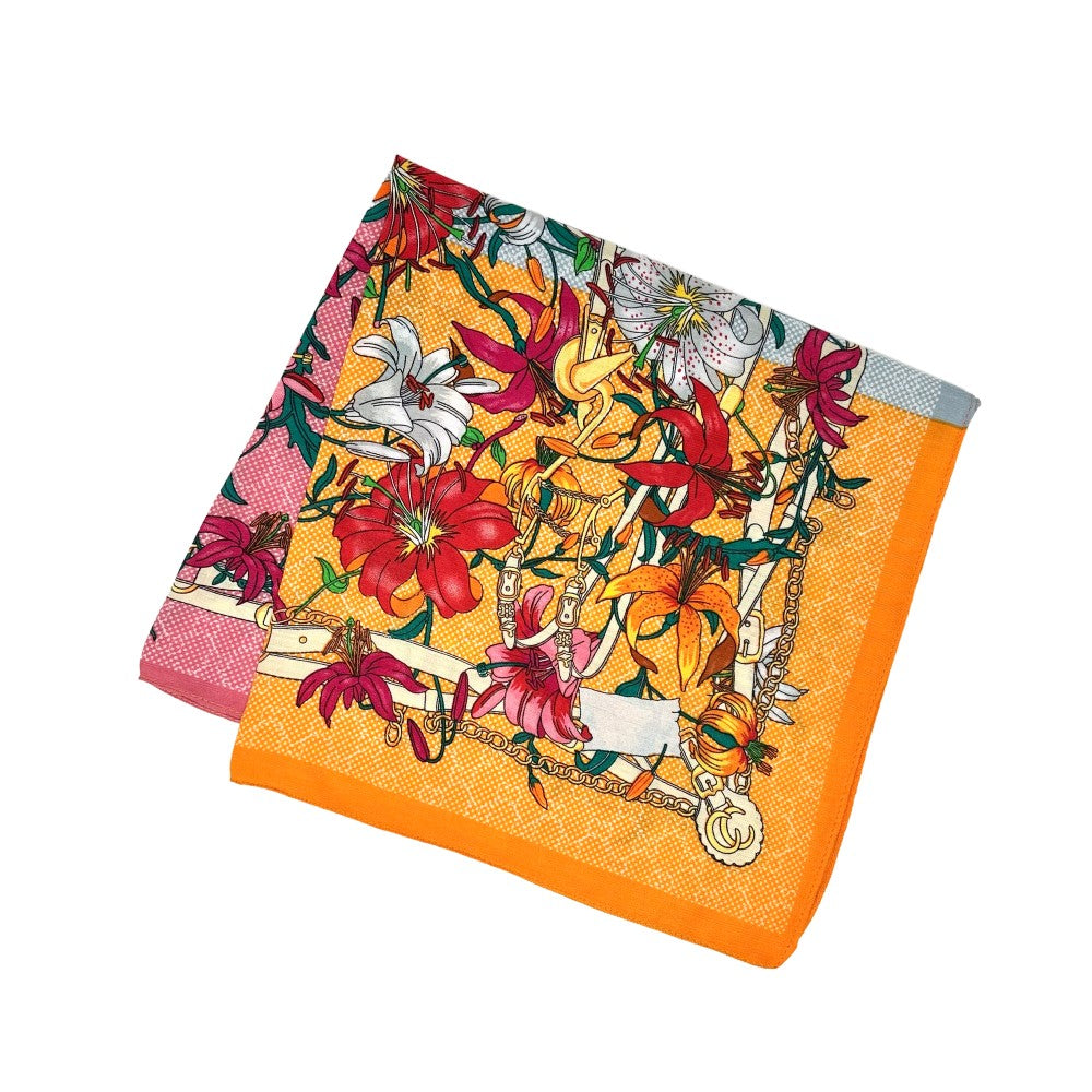 Floral Style Scarf - 201, 202