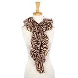SALE - Zebra Boa Scarf