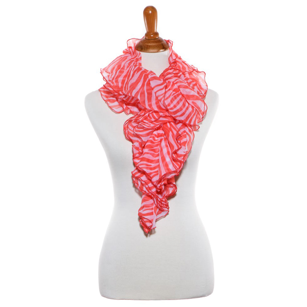 SALE - Zebra Boa Scarf