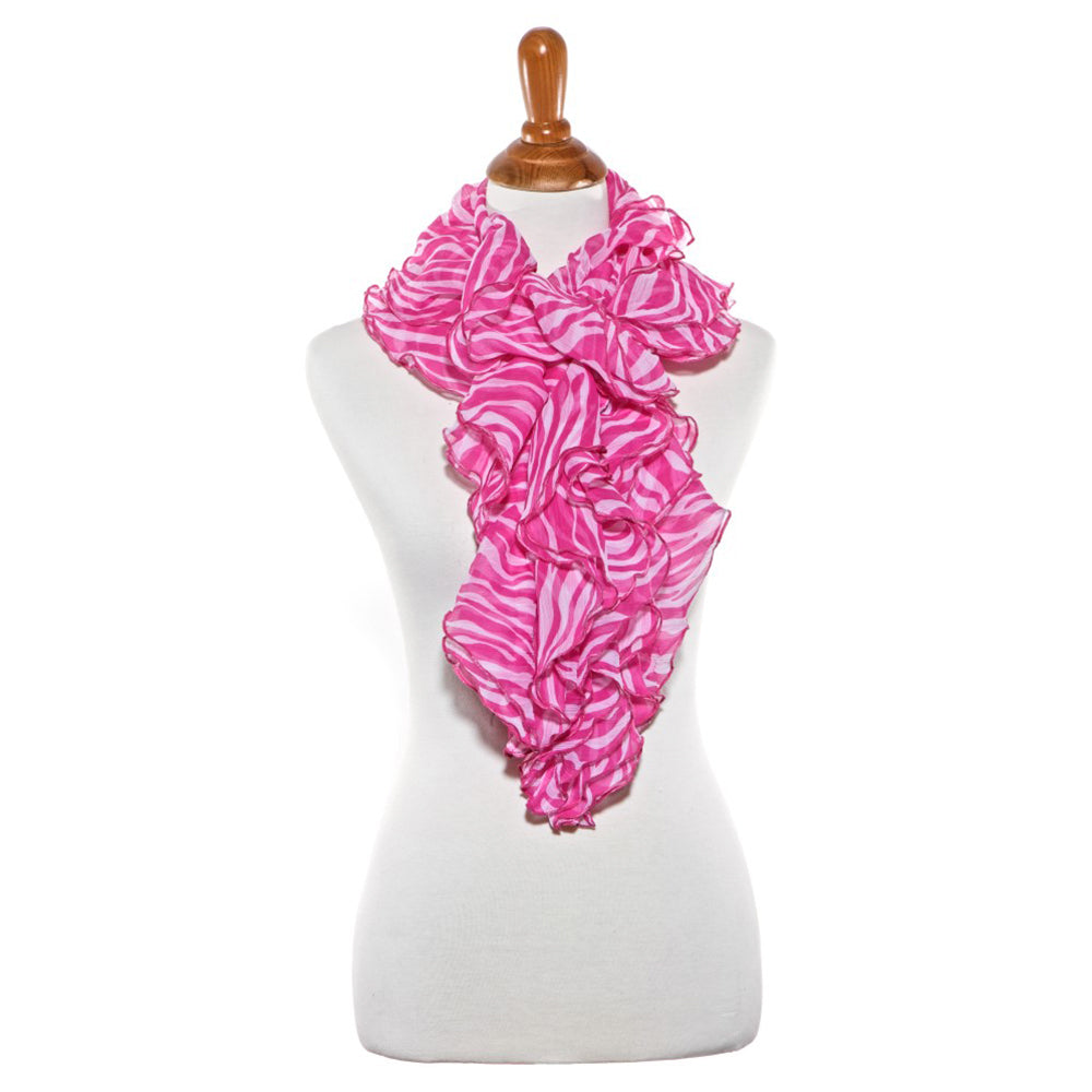SALE - Zebra Boa Scarf