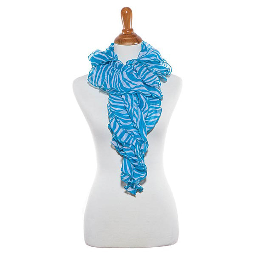 SALE - Zebra Boa Scarf