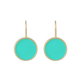 Monogram Small French Hook Earrings