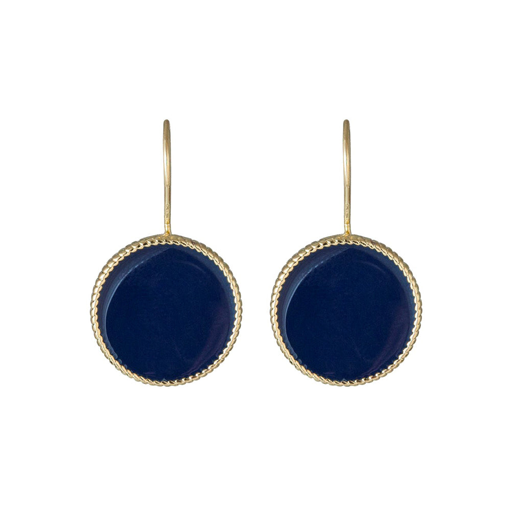 Monogram Small French Hook Earrings