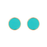Monogram Small Enamel Earrings