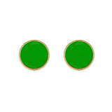 Monogram Small Enamel Earrings