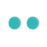 Monogram Small Enamel Earrings