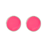 Monogram Small Enamel Earrings