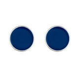Monogram Small Enamel Earrings